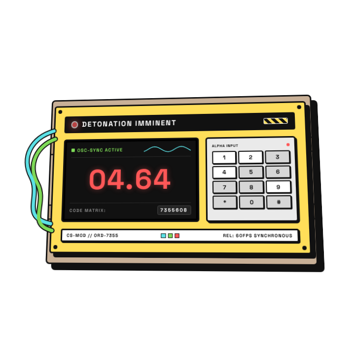 Tactical Bomb Countdown Timer