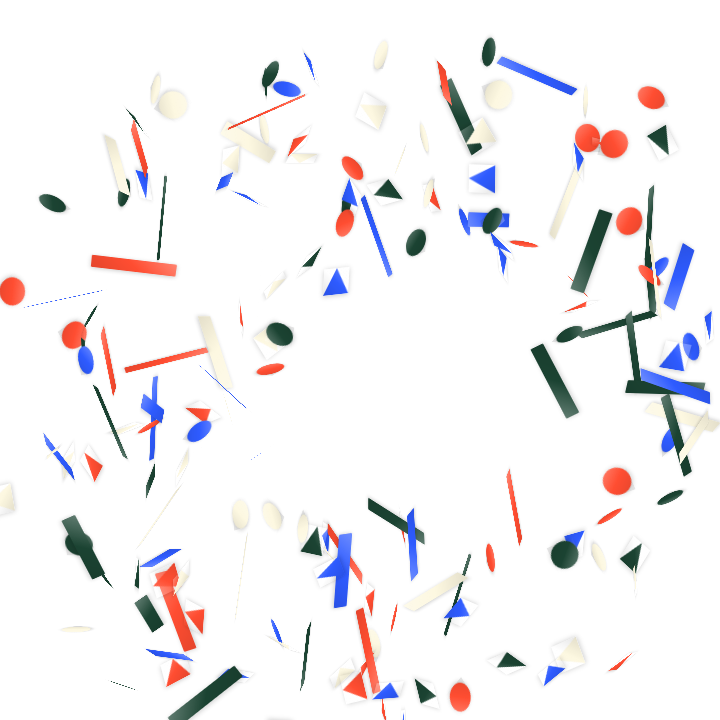 Editorial Paper Confetti Burst