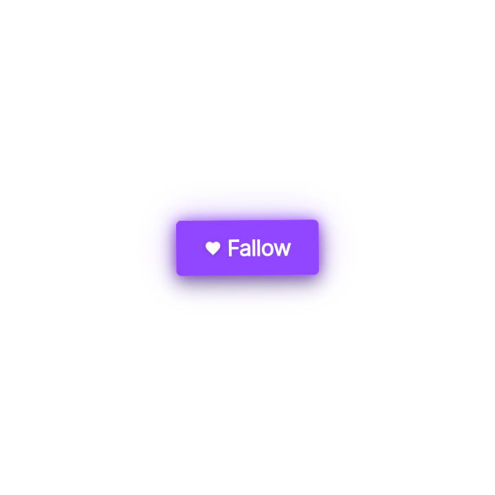 Animated Twitch Follow Button with Ambient Motion