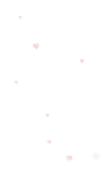 Ambient Hearts Floating Particles